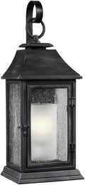 Generation Lighting-Sean Lavin-One Light Outdoor Wall Sconce in Transitional Style-7.38 Inch Wide by 19.13 Inch Tall-Dar