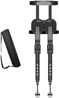 Wearable Chair - Exoskeleton Levitation Seat Portable Adjustable Invisible Seat Leg Brace - Outdoor Invisible Fishing Stool for Outdoor Camping(Black)
