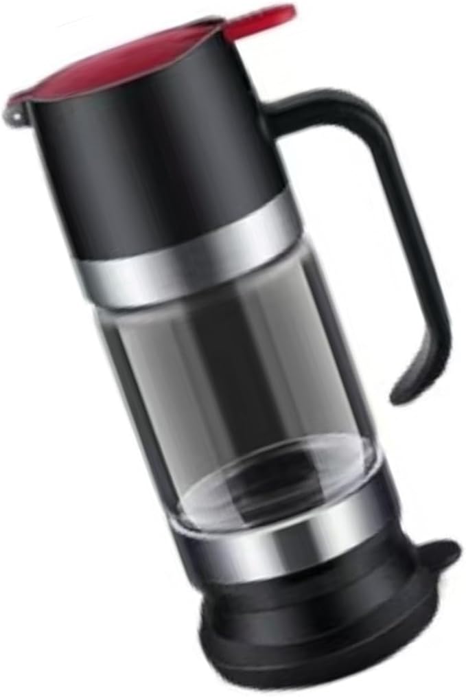 High Borosilicate Glass Honeys Bottle Leak Storage Container for Syrups and Sweeteners Portable Syrup Dispenser Kitchen