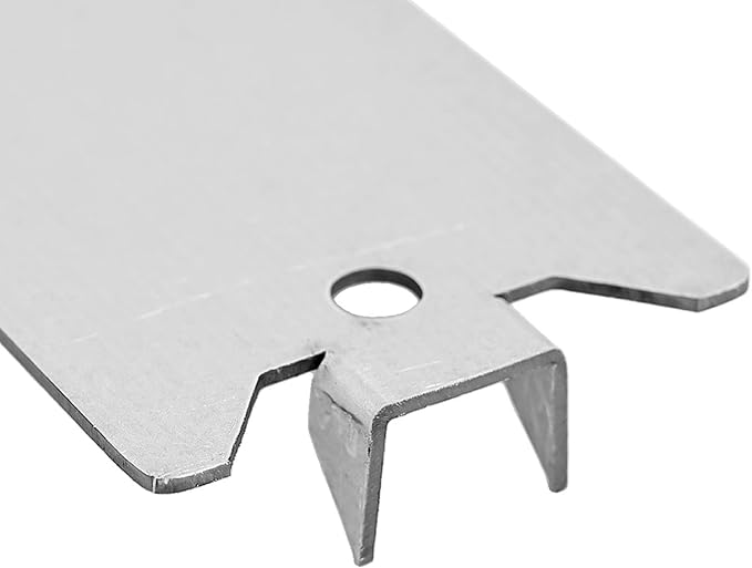 50Pack Reliable Stud Protection Plates Heavy Duty Steel for Safe Installations