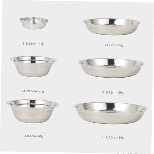 1 Set Outdoor Tableware Portable Camping Dishes and Dinner Plates Lightweight and Durable for BBQ Hiking and Picnic Use with Convenient Storage Bag