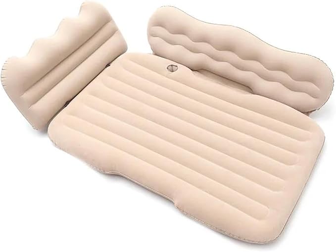 Car Inflatable Mattress SUV Camping Inflatable Bed Car Rear Air Cushion Bed Anti-Leakage Car Bed Foldable Car Mattress (Five)