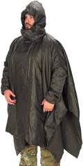 Snugpak Poncho Liner Water Repellent Lightweight Dedicated Sleeves and Hood