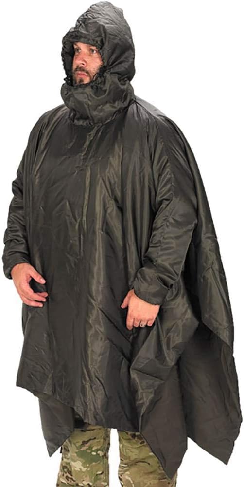 Snugpak Poncho Liner Water Repellent Lightweight Dedicated Sleeves and Hood