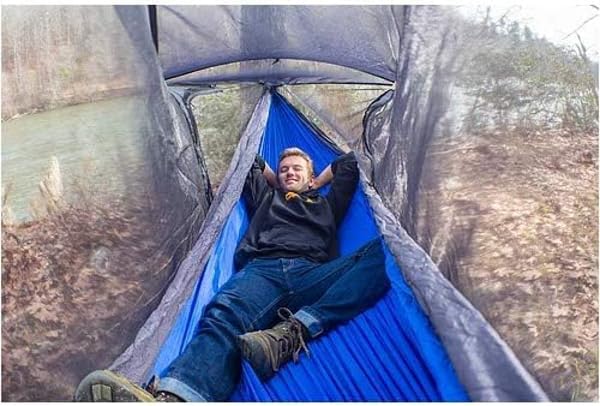 ENO Eagles Nest Outfitters Guardian DX Bug Net for Hammocks Charcoal
