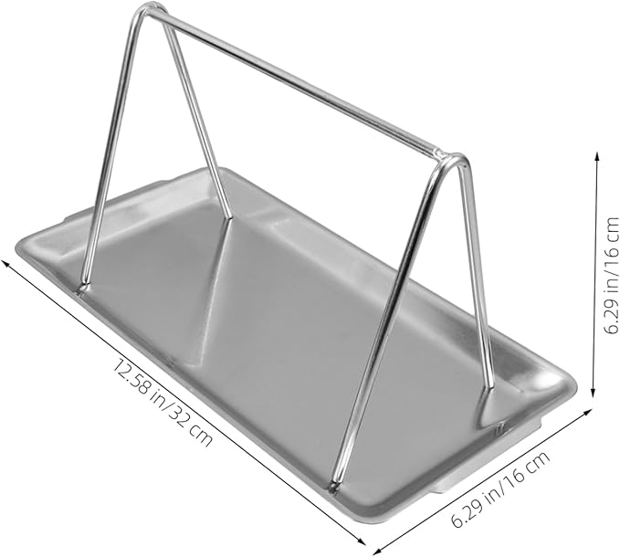 Stainless Steel Hanging Rack for BBQ and Cold Dishes Multi-use Food Display Stand for Restaurants and Hotels for Roasted Meat and Sausages Easy to Clean