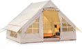4-6 Person House Inflatable Tent Large Inflatable Camping Tent with Hand Pump Easy Setup Tents Portable Glamping Tent