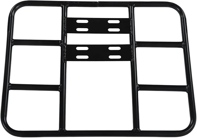 Motorcycle Carrier Rack Heavy Duty Seamless Steel Tube Electric Bike Cargo Carrier for Scooters (Type 2 48/38)