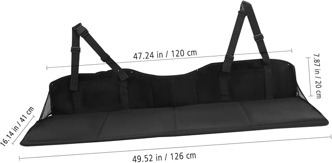 Unomor Car Accessories Interior Car Seat Leg Extension Cushion Back Seat Air Mattress Mattress for Travel