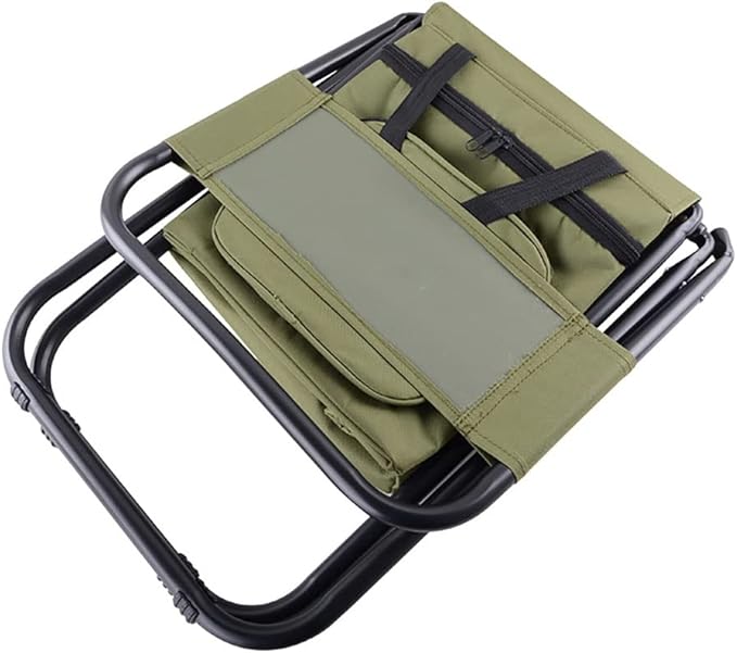 Outdoor Folding Chair Portable Back Chair Fishing Self-Driving Maza Multi-Functional Picnic Camping Fishing Chair