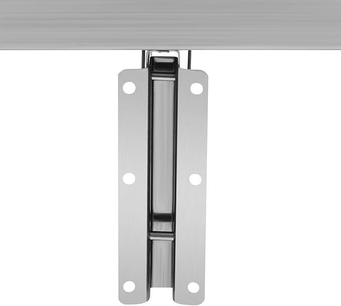 96 L x 12 W Folding Concession Shelf Wall Mount Folding Shelf Stainless Steel Folding Concession Shelf Drop Down Serving Window Concession Food Serving Shelf for Food Truck Food Trailer