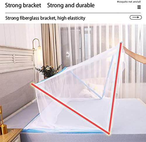 Folding Camping Cot for Adults Heavy Duty Outdoor Bed with Carry Bag Layer Travel Camp Cots Portable Cot Extra WideFolding Mosquito Net Bed Netting Summer Indoor Outdoor Portable Travel Bed