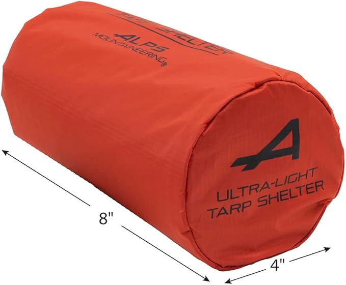 ALPS Mountaineering Ultra-Light Tarp Shelter - Charcoal/Red