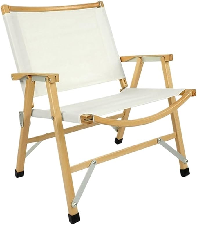 Compatible For Oak Solid Wood Kermit Chair Outdoor Folding Portable Fishing Stool Camping Beach(03)