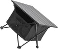 Folding Table Portable Outdoor Desk Easy to Clean Lightweight for Camping Beach Snacks Picnics and Tailgating Convenient Carry Bag