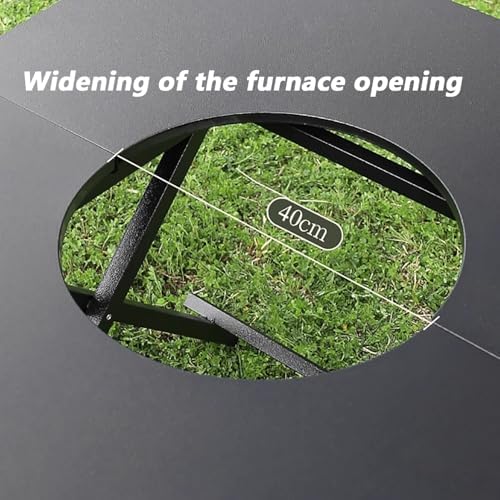 Portable Grill Table - Folding Outdoor Cooking Table for BBQ Picnic Camping Hiking Beach - Quick Installation Durable Construction