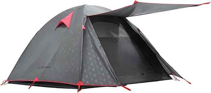 BISINNA Lightweight 3 Season Camping Tent for 2/2.5/3 Person Waterproof UPF40+ Backpacking Tent with Double Layer Ventilation Easy Setup for Family Camping Hiking Outdoor Adventures
