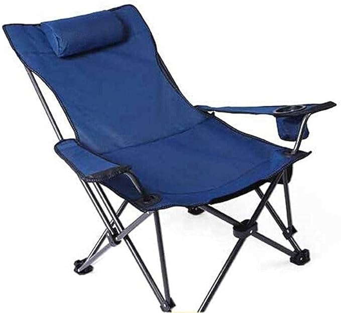 Portable Outdoor Camping Chair with Armrests Cup Holder and Storage Bag Ultralight Folding Chair for Hiking Beach Picnic and Travel