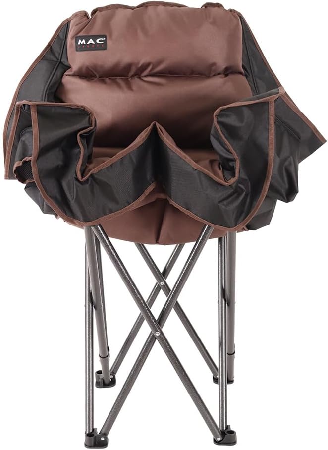 MacSports Modern Club Chair-Brown