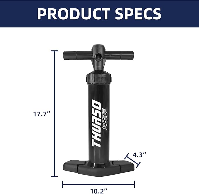 THURSO SURF Paddle Board Pump SUP Replacement Hand Pump for Inflatables Inflation Deflation Lightweight Portable Max 29 psi