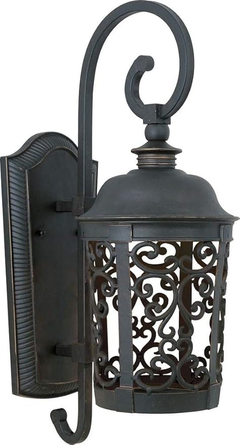 Maxim Whisper-8W 1 LED Outdoor Wall Mount-10 Inches Wide by 24.5 inches high