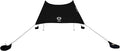 Neso Grande Portable Beach Tent Sun Shelter - Lightweight Beach Shade Canopy - Easy Setup for Family Outings - Patented Reinforced Corners - UPF 50+ Sun Protection - 7ft Tall 9 x 9ft