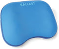 Ballast Beach Pillow - A Comfy Inflatable Camping Pillow That Stays Put On Windy Beaches Great for Pools Festivals and Camping - Ocean Blue (Standard Edition)