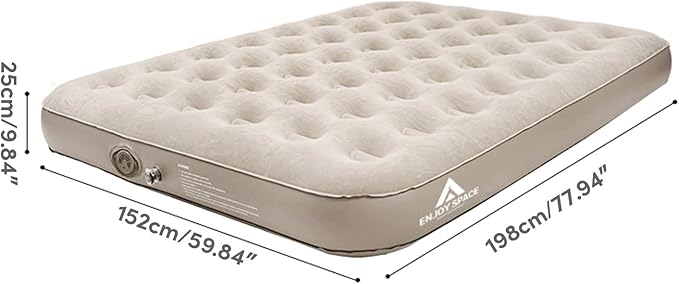 Sleeping Pad for Camping Inflatable Airbed with Built in Quick Self-Inflating Camping Bed Portable Air Mattress for Home Campings Travel