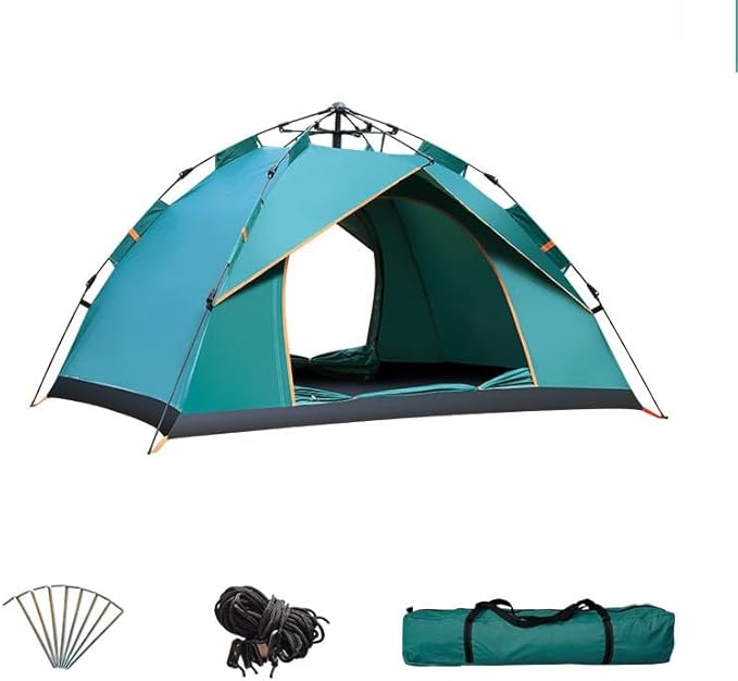 Camping Tent - Automatic Quick Open Windproof Easy Setup for Outdoor Beach Hiking Traveling