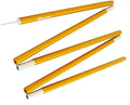 2 PCS Aluminium Alloy Tent Building Supporting Adjustable Rod Pole Tent Pole Rod Awning Frames Kit for Hiking Camping（D16mm-2M）