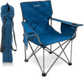 ALPS Mountaineering King Kong Camping Chairs for Adults with Mesh Cup Holders and Pockets Built Durable and Reliable with Compact Foldable Steel Frame