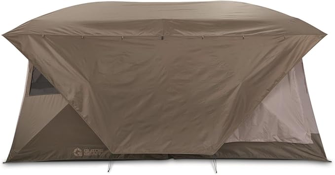 Guide Gear 8-Person Hub Camping Tent for Outdoors Family Events Weekend Travel