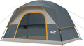 Tents for Camping 6 Person Tent Waterproof Windproof Double Layer Family Camping Tent Easy Setup Dome Tent with Large Mesh Windows &amp Wider Door for Outdoor Camping &amp Hiking