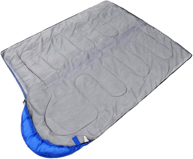 TOYANDONA Thickened Camping Sleeping Bag for Adults Winter Bag Drawstring Hood Lightweight for Hiking Backpacking Camping Gear