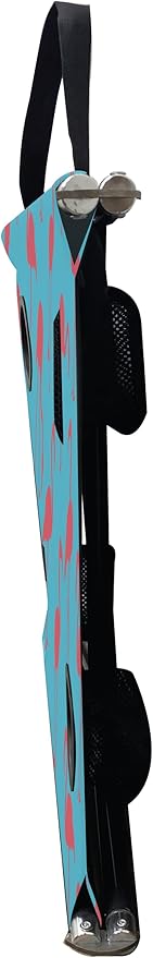 Neso Beach Table - Lightweight Portable and Foldable Table for Beach Camping and Outdoor Adventures - Stable Surface - with Cup Holder for Drinks and Phone Pockets - Flamingos