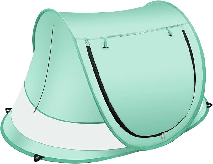 Portable Baby Tent – PopUpp Dome UV Protection Shelter | Lightweight Toddler Beach Shade for Travel Pool Backyard Fun Outdoor Park Adventures Yard Relaxation Easy Setup Baby Sun Cover