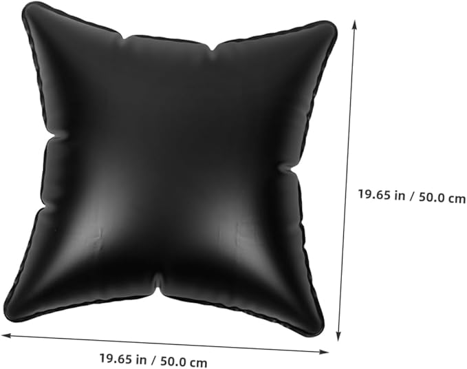 Happyyami Inflatable Camping Pillow Insert Lightweight Portable Cushion for Travel Outdoor Adventures Ergonomic Design for Living Room Bedroom Car Seats