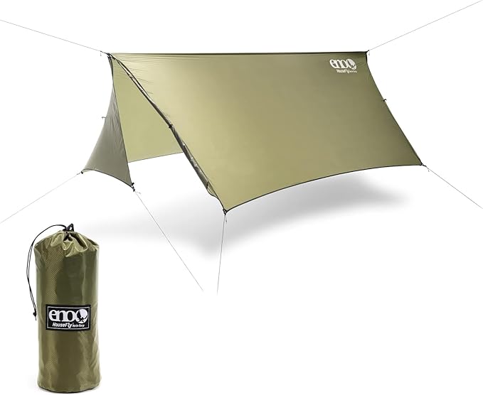 ENO - Eagles Nest Outfitters HouseFly Rain Tarp Ultralight Camping Tarp
