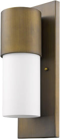 Acclaim Lighting 1511RB Contemporary Modern One Light Wall Mount from Cooper Collection in Brass Finish