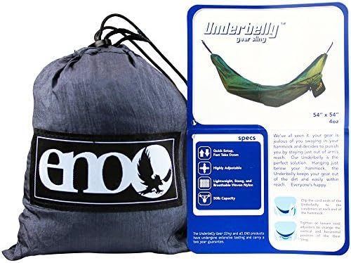 ENO Eagles Nest Outfitters Underbelly Gear Sling Hammock Accessory Charcoal