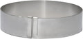 de Buyer Round Expandable Cake Frame - 1.75” Height - Adjusts to Accommodate 7-14” Cakes - Easy to Use &amp Clean - Made in France