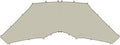 Naturehike Quarter/Hexagonal Camping Tent Canopy Sun ShadeOutdoor Tent for CampingFishingPicnics Canopy Available with Ground ClothDoor Curtains Connector (Connector Large and Medium)