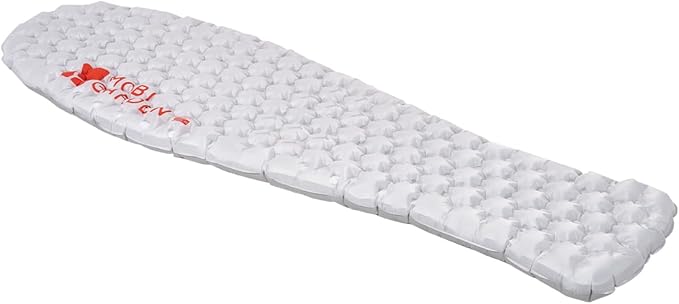 Mobi Garden Gennye Pro Ultralight Mummy Sleeping Pad R-Value 8.8 Cold Weather Backpacking Mat Compact Inflatable Air Mattress with Thermal Reflective Tech for Winter Alpinism Noise Reduction Design