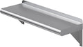 AmGood 8 X 24 Stainless Steel Wall Shelf | Metal Shelving | Garage Laundry Storage Utility Room | NSF | Restaurant Commercial Kitchen