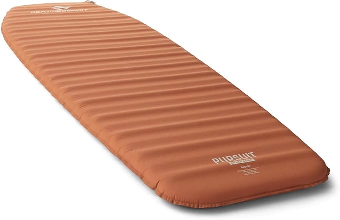 Sea to Summit Pursuit Self-Inflating Sleeping Mat for Camping and Backpacking Tapered - Large (78 x 25 x 2 inches)