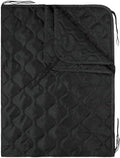 HighSpeedDaddy: Large Woobie Black Blanket &amp Poncho Liner for Camping &amp All Weather Use - Water Resistant + Ripstop - Lightweight Thermal Insulated - Tactical Emergency Outdoor - 82x60