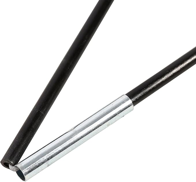 Fibreglass Tent Poles Replacement Camping Double Tent Poles Support Frames Kit 1 Sets Outdoor Camping Folding Fiber Glass Rod for Hiking