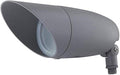 Nuvo 62/1208 One Light 12.2-Inch LED Landscape Floodlight 12W/120V 3000K/1240 Lumens Light Gray