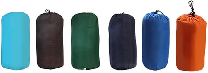 Fleece Sleeping Bag Microfiber Lightweight Travel Sheet Liner Comfortable Warm Sleeping Bag for Cold Weather Camping Blanket with Carry Storage Bag for Outdoor Backpacking(Green)(Green)