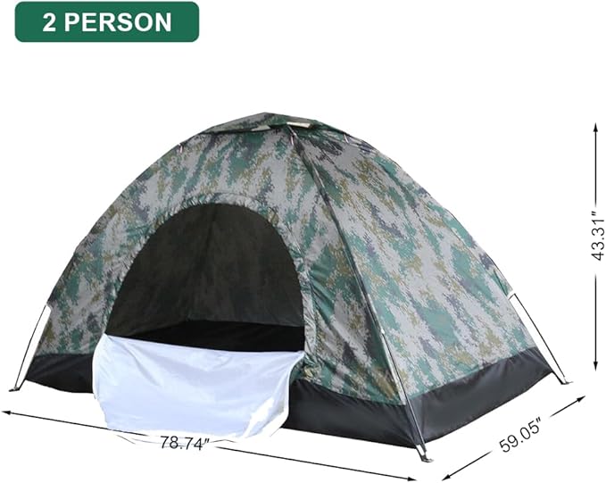 Outdoor Camping Tent Outdoor Tent Waterproof Against Rain Flies Lightweight Backpack Tent for Backpacking and Hiking Camping Outdoor Accessories Fully Covered Ten